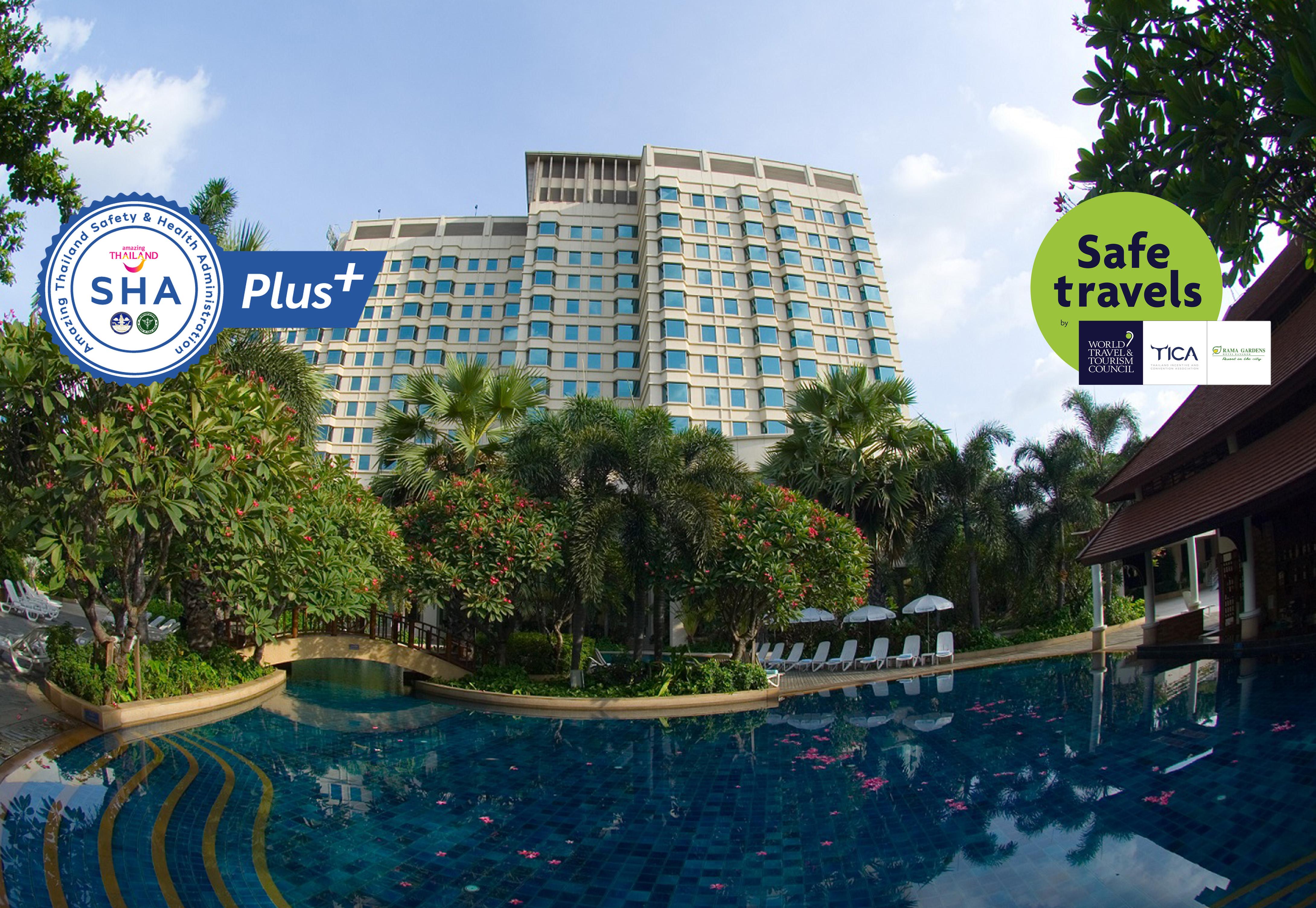 Rama Gardens Hotel Bangkok Exteriör bild
